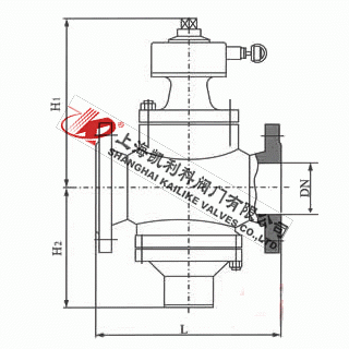 ZL47F自力式流量平衡閥外形結(jié)構(gòu)圖
